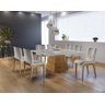 Sala de Jantar Moderna com 8 Cadeiras 1,50x1,50m - Velvet - Requinte Salas - 1