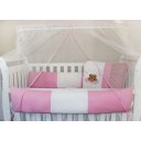 Ver imagem 1 de Kit Kids com Mosquiteiro Comum - Soninho Rosa