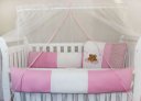 Ver imagem 1 de Kit Kids com Mosquiteiro Comum - Soninho Rosa