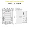 Contator 460a Af460-30-11-70 - 1na+1nf 100-250vcc/ca - 2