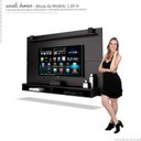 Ver imagem 3 de Painel Suspenso para TV até 65 pol Max 1.8 Edn Preto