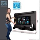 Ver imagem 4 de Painel Suspenso para TV até 65 pol Max 1.8 Edn Preto