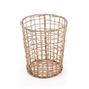 Ver imagem 1 de Cesto Organizador Redondo Vazado 40cm de Palha Multiuso - Oikos