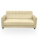 Ver imagem 5 de Sofá + 2 Poltrona para Sala de Estar Moderno Confortável Veneza Suede
