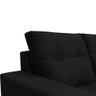 Sofá 2 Lugares Onix 1,80M para Sala Confortavel Sued Herrero:Preto - 4