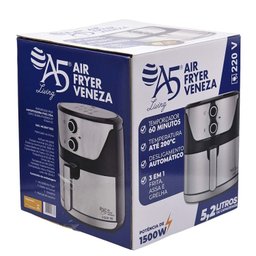 Fritadeira Air Fryer Veneza 5,2 Litros - 110v - 8