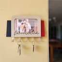 Ver imagem 3 de Porta-chaves de Aco Familia 10x15 Cm