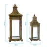 Conjunto de Lanterna Marroquina Rustica Cor Verde - 2