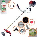 Ver imagem 1 de Roçadeira Bcj620 Kawashima À Gasolina 62cc 3hp 10.000rpm Completa 6 em 1 + Óleo Stihl 2t