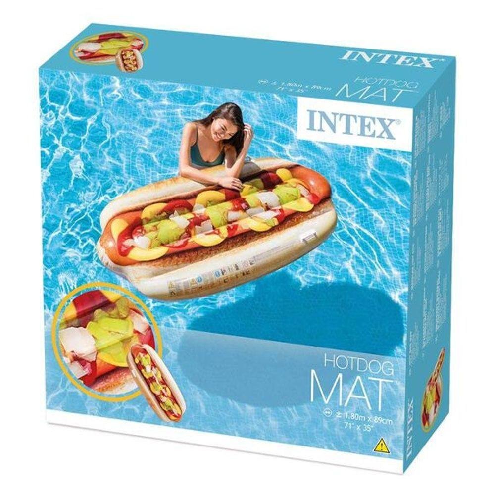 Colchão Inflável para Piscina Hotdog - Intex - 2