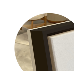 Tela Moldura Mdf/canvas Branco 45x70 Cm Imagem 1198 Selezione Decor - 3