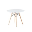 Ver imagem 1 de Mesa Redonda Eames Charles Eiffel 90cm Trevisul - Branco