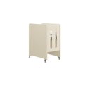 Ver imagem 2 de Berço Americano Evolution 4 em 1 Areia Acetinado com Colchão Mini e Colchão Americano Ortobom - Rell