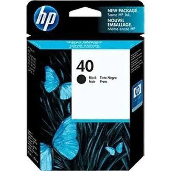 Cartucho Hp 40 51640a Preto