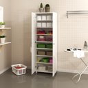 Ver imagem 2 de Armário Multiuso com 2 Portas Branco