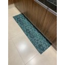 Ver imagem 2 de Kit Tapetes e Passadeira Vintage Antiderrapante 3 Peças:Verde Musgo