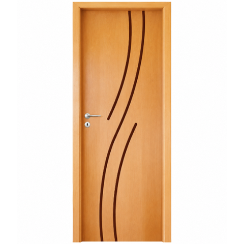 Folha de Porta Frisada HDF Modelo 10 Mapaf:90 cm