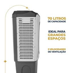 Climatizador Britânia Frio 70 Litros Bcl70 - 8