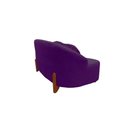 Ver imagem 6 de Namoradeira Sofá Feijão Moscou 150cm Orgânica Veludo Roxo