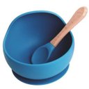 Ver imagem 2 de Bowl de Silicone Papinha P/BEBÊ Turminha Guara - Azul