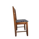 Ver imagem 3 de Cadeira de Jantar Antique com Assento Estofado Castanho