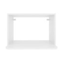 Ver imagem 2 de Nicho P/ Cozinha Cz-3319 Suporte P/ Microondas Branco - Tecno Mobili