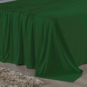 Ver imagem 2 de Jogo de Cama Casal Viúva Nobre 4 Peças Malha 100% Algodão - Verde-bandeira / Cinza