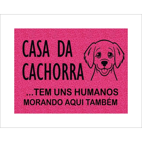 Tapete Capacho Casa da Cachorra