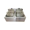 Fritadeira Elétrica 2 Cubas Plus Aço Inox 10l 110v 3600w - 1