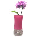 Ver mais imagens de Vaso de Vidro Grosso Colors Decorativo Rosa 18cm Espressione Vaso Decorativo, Vaso de Vidro Decorati