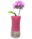 Ver mais imagens de Vaso de Vidro Grosso Colors Decorativo Rosa 18cm Espressione Vaso Decorativo, Vaso de Vidro Decorati
