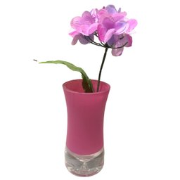 Vaso de Vidro Grosso Colors Decorativo Rosa 18cm Espressione Vaso Decorativo, Vaso de Vidro Decorati - 6