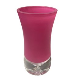 Vaso de Vidro Grosso Colors Decorativo Rosa 18cm Espressione Vaso Decorativo, Vaso de Vidro Decorati - 5