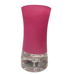 Vaso de Vidro Grosso Colors Decorativo Rosa 18cm Espressione Vaso Decorativo, Vaso de Vidro Decorati - 3