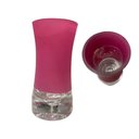 Ver imagem 2 de Vaso de Vidro Grosso Colors Decorativo Rosa 18cm Espressione Vaso Decorativo, Vaso de Vidro Decorati