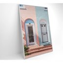 Ver mais imagens de Quadro Portas Coloridas 40x60 Cm Adesivo Fotográfico