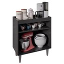 Ver imagem 3 de Balcão Buffet para Sala de Jantar Cozinha 2 Portas Lice M05 Preto - Inoviza