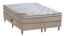 Ver imagem 1 de Cama Box + Colchão Castor Queen Innovation One Face Tecnopedic 158x198x54cm