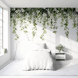 Papel de Parede Painel Florais - 1