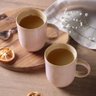 Conjunto com 4 Canecas Coup Stoneware Grande Litchi 330ml - 3