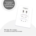 Ver imagem 4 de Tomada USB DUO de Parede Conjunto com 2 tomadas e 2 entradas USB (RN-106)