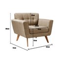 Ver imagem 3 de Kit 2 Poltronas Decorativas Bruna Sala de Estar Quarto Recepção