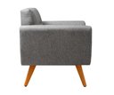Ver imagem 6 de Kit 2 Poltronas Decorativas Bruna Sala de Estar Quarto Recepção Cinza