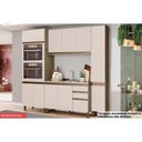 Ver imagem 1 de Cozinha Modulada Connect 4 Peças 1 Aéreo + Balcão + 2 Paneleiros C6p19 Duna Cristal2 Aéreos + 1