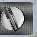 Ver imagem 1 de 4 Jogo Americano Pvc Preto Antiderrapante 29 X 44cm Id Decor