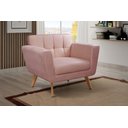 Ver imagem 2 de Kit 2 Poltronas Decorativas Bruna Sala de Estar Quarto Recepção