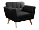 Ver imagem 4 de Kit 2 Poltronas Decorativas Bruna Sala de Estar Quarto Recepção Preto