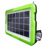 Luminária Solar Rádio FM Lanterna Luz de Emergência USB Cartao de Memoria Lâmpada Portátil - 7