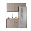 Ver imagem 2 de Cozinha Modulada 3 Peças 6 Portas 2 Gavetas com Balcão sem Tampo para Pia Unna