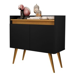 Buffet Aparador Cantinho do Café Net Retro:preto Mel